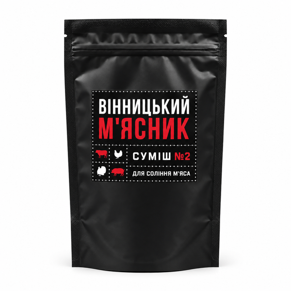 Суміш для соління м'яса №2 "Вінниця" 500 грамів MIX2-500 фото
